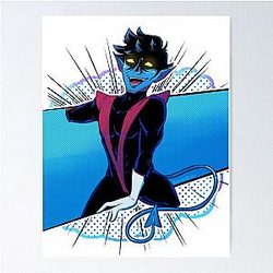 Nightcrawler X Men Poster '97