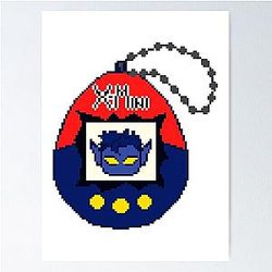 Pixel Tamagotchi Poster