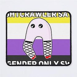 Non-Binary Fresno Nightcrawler Mouse Pad