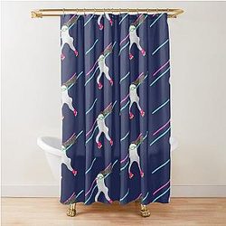 Covington Nightcrawler Shower Curtain