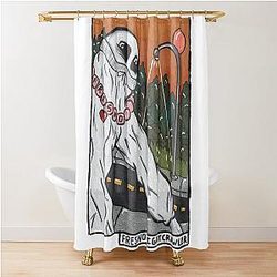Fresno Nightcrawler - Imaginary Friends - Cryptid Shower Curtain