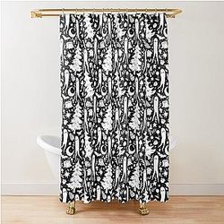 Nightcrawler Forest Shower Curtain
