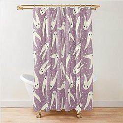 Fresno Nightcrawlers - Dusty Lavender Shower Curtain