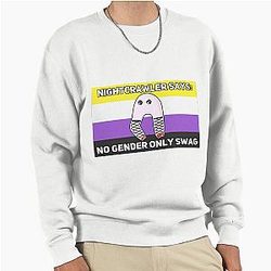 Non-binary fresno nightcrawler Pullover Sweatshirt