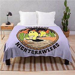 Cryptid: Fresno Nightcrawlers Throw Blanket