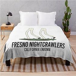 Fresno Nightcrawlers California Enigma Throw Blanket