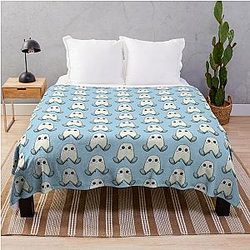 Plushie Cryptids Fresno Nightcrawler Throw Blanket