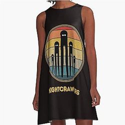 Fresno Nightcrawler A Line Dress