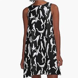 Fresno Nightcrawler Party A-Line Dress