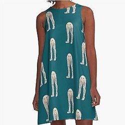 Fresno Nightcrawler A Line Dress