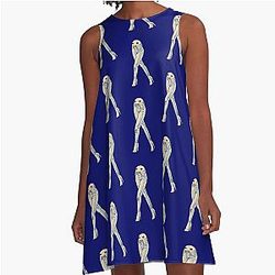Denim A-Line Dress