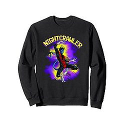 X-Men Nightcrawler Epic Leap Retro Logo Sweatshirt
