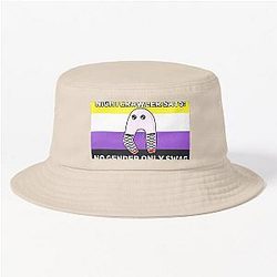 Non binary fresno nightcrawler Bucket Hat