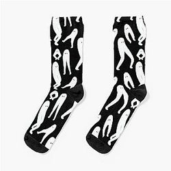 Haunted Pants Dance Pattern - Fresno Nightcrawler Socks