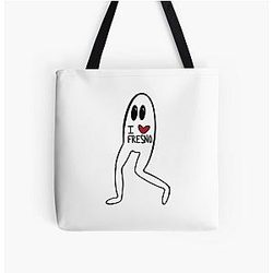 I Heart Fresno Nightcrawler Tote Bag