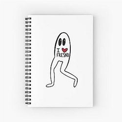 I Heart Fresno Nightcrawlers Notebook
