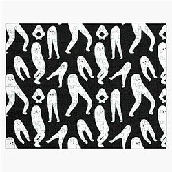 Haunted Pants Dance Pattern Fresno Nightcrawler Jigsaw Puzzle