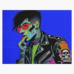 Neon Nightcrawler Jigsaw Puzzle