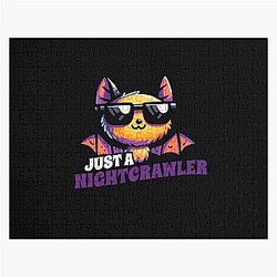Just a Nightcrawler Bat Jigsaw Puzzle