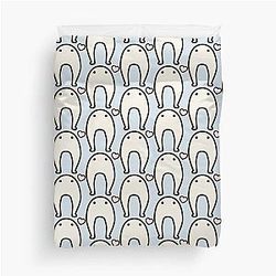 Cute Fresno Nightcrawler Duvet Cover
