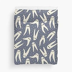 Fresno Nightcrawlers Slate Blue Duvet Cover
