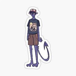 Nightcrawler with Sticker