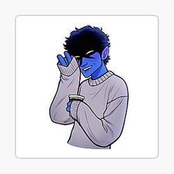 Kurt Wagner Nightcrawler Sticker
