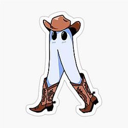 Yeehaw Fresno Nightcrawler Sticker