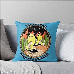 Cryptid The Fresno Nightcrawlers Throw Pillow