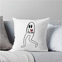 I Heart Fresno Throw Pillow