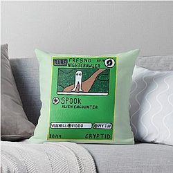 Fresno Nightcrawler Playing Card Throw Pillow