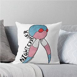 Trans Pride Nightcrawler Throw Pillow