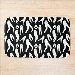 Haunted Pants Dance Pattern - Fresno Nightcrawler Bath Mat