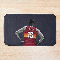 Nikola Jokic Vector Bath Mat