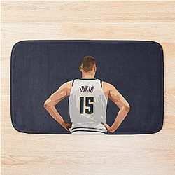 Nikola Jokic Back Qiang Bath Mat