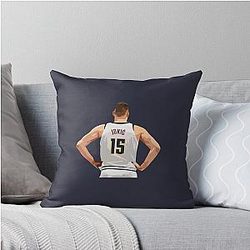 Nikola Jokic Throw Pillow