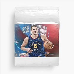 Nikola Jokic MVP Duvet Cover