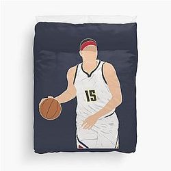 Nikola Jokic MVP Duvet Cover
