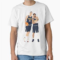 Denver Nuggets - Nikola Jokic and Jamal Murray Classic T-Shirt