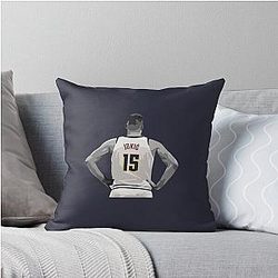 Nikola Jokic Back Qiang Throw Pillow