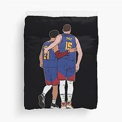Nikola Jokic Duvet Cover