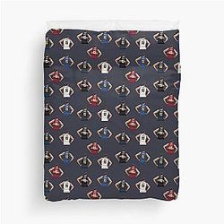 Nikola Jokic Vector Back Sticker Pack Duvet Cover