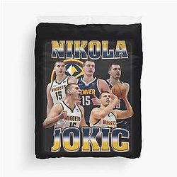 Nikola Jokic Duvet Cover