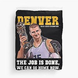 Nikola Jokic Duvet Cover