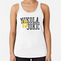 Nikola Jokic Classic 90s Graphic Tee Racerback Tank Top