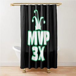 Nikola Jokic MVP 2024 Shower Curtain