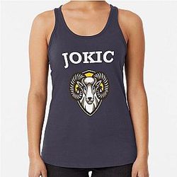Nikola Jokic GOAT Basketball Tank Top