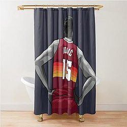 Nikola Jokic Back Shower Curtain