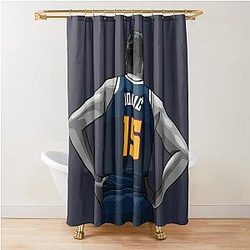 Nikola Jokic Back Shower Curtain