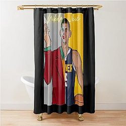 Nikola Jokic Shower Curtain